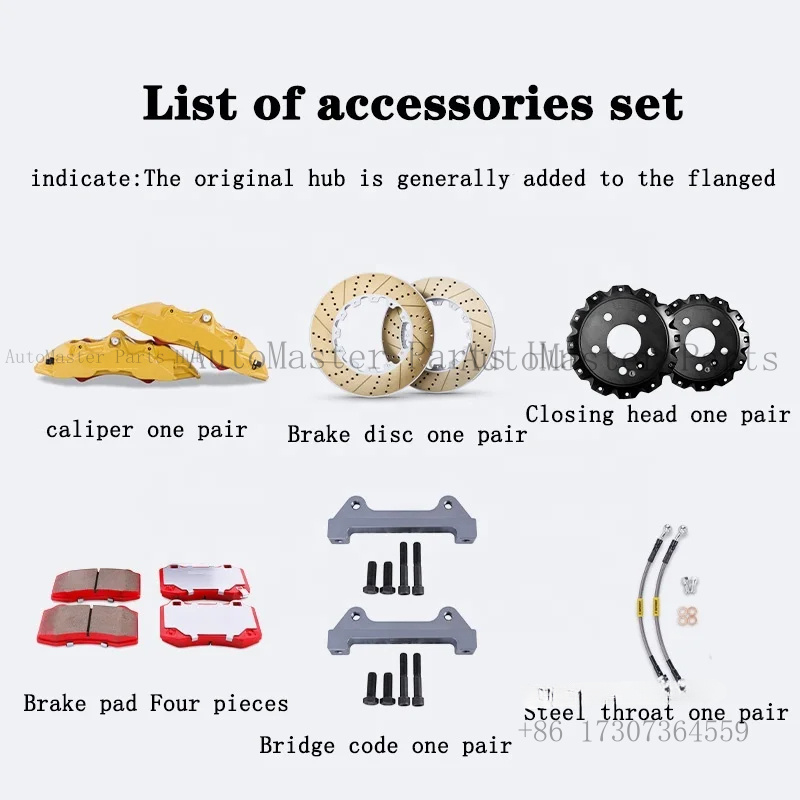 Brake Kit High Performance Rac - Forged Front Brake Caliper 4 Piston recension och pris