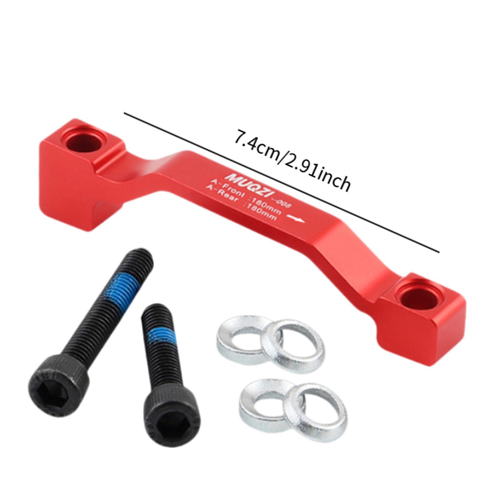 Bicycle Disc Brake Adapter 180 - Front Rear Brake Caliper Bracket Kit recension och pris